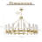 20-light Wagon Wheel Chandelier-2082105021