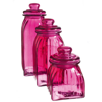 Ensemble de pots de cuisine en verre