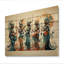 Native Art Kokopellis Melody I sur bois-1955692327