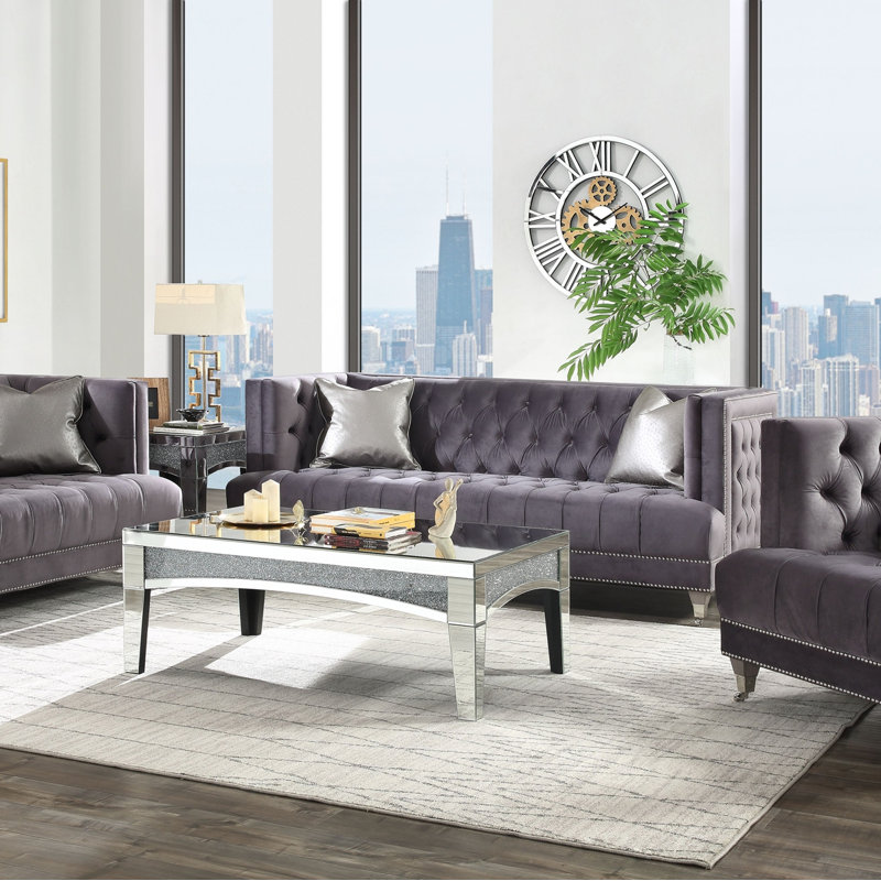 Fauteuil Chesterfield de 38,09 po Itzela