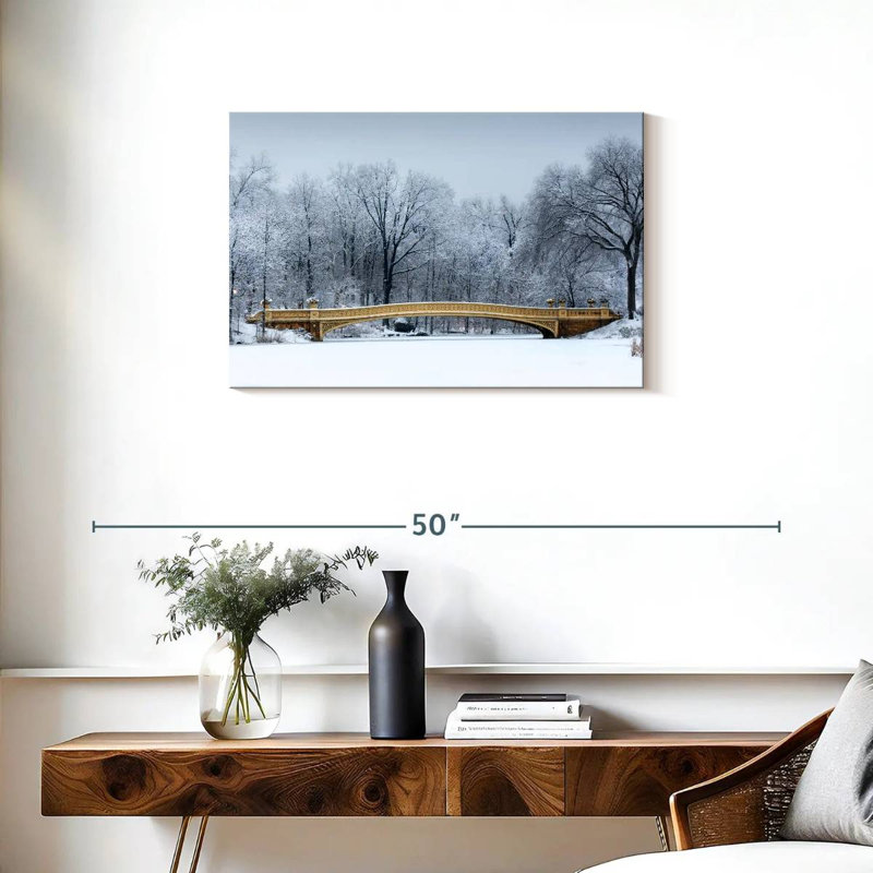 Lilie Bow Bridge, 20" H x 30" W