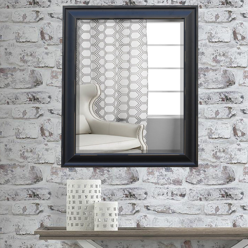 Miroir de salle de bain Gregorio, H 35,5 po x l 23,5 po