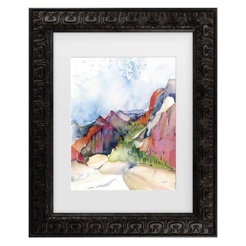 Kristy Rice Desert Days Matted Framed Art