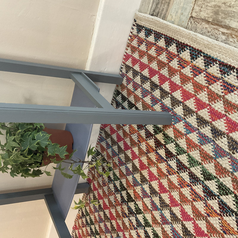 Onalaska Geometric Hand Woven Area Rug, Rectangle 60 x 90cm