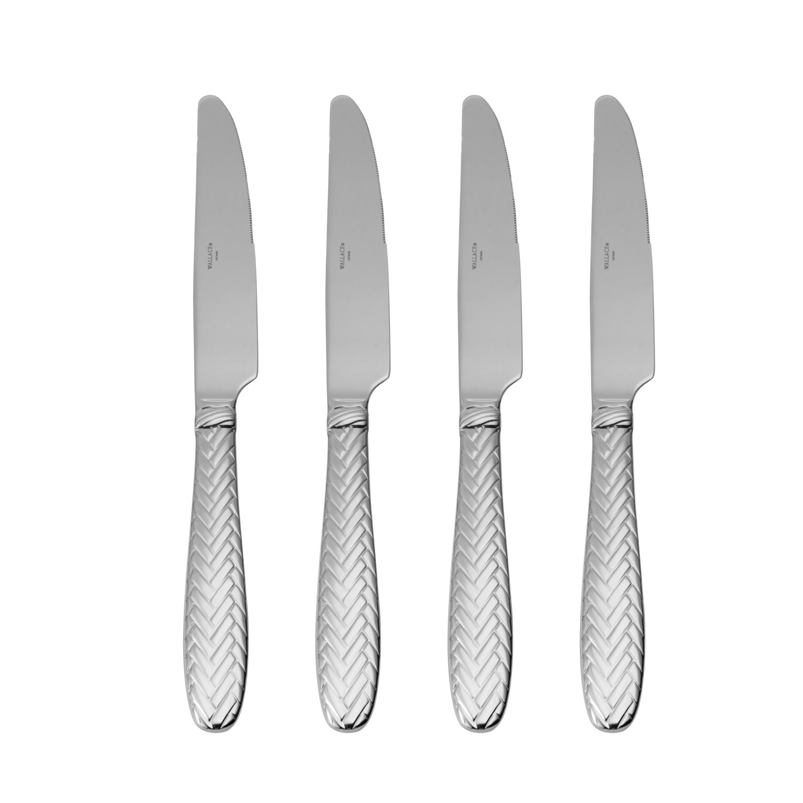 Wallace Reins 20-Piece 18/10 Stainless Steel Flatware Set, Service for 4
