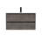 Delly 36 " W Wall Mounted 1 Single Vanity Bathroom Vanity With Engineered Stone Top-198999305