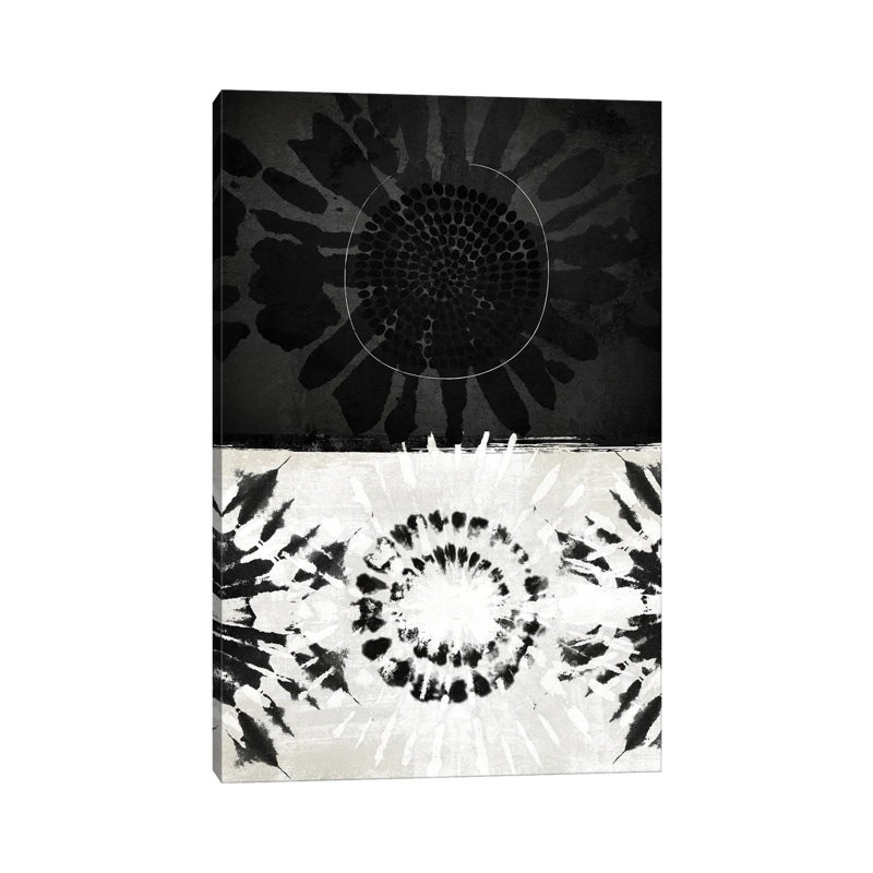 Flower Tribal III by Nikki Chu - Wrapped Canvas Gallery-Wrapped Canvas Giclée, 30.48 cm H x 45.72 cm W