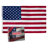 Double Sided 36 in. H x 60 in. W Polyester Independence Day House Flag