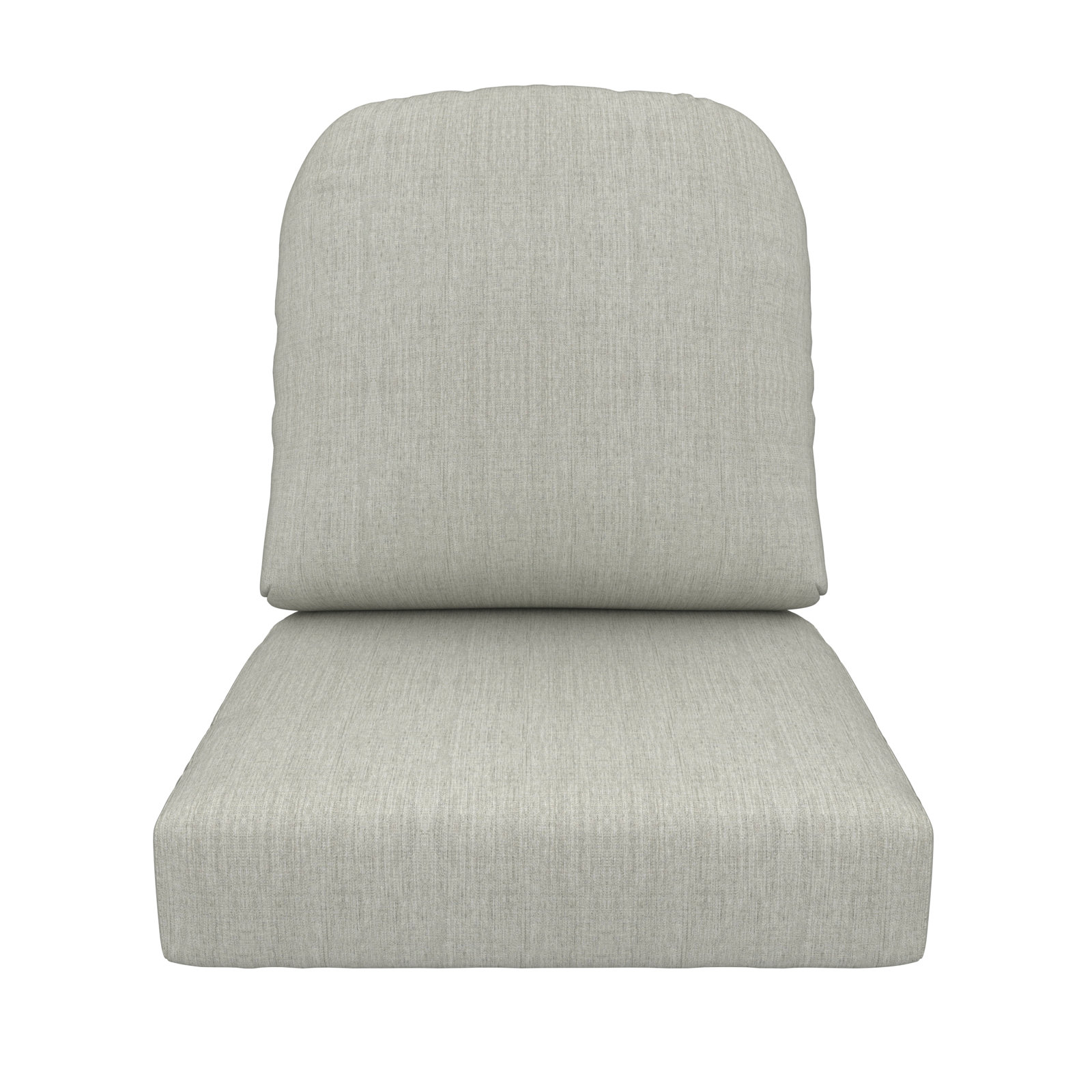Amala Outdoor Sunbrella® Seat/Back Cushion, Canvas Granite Sunbrella® Canvas