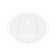 Eirene White Oval Undermount Bathroom Sink with Overflow