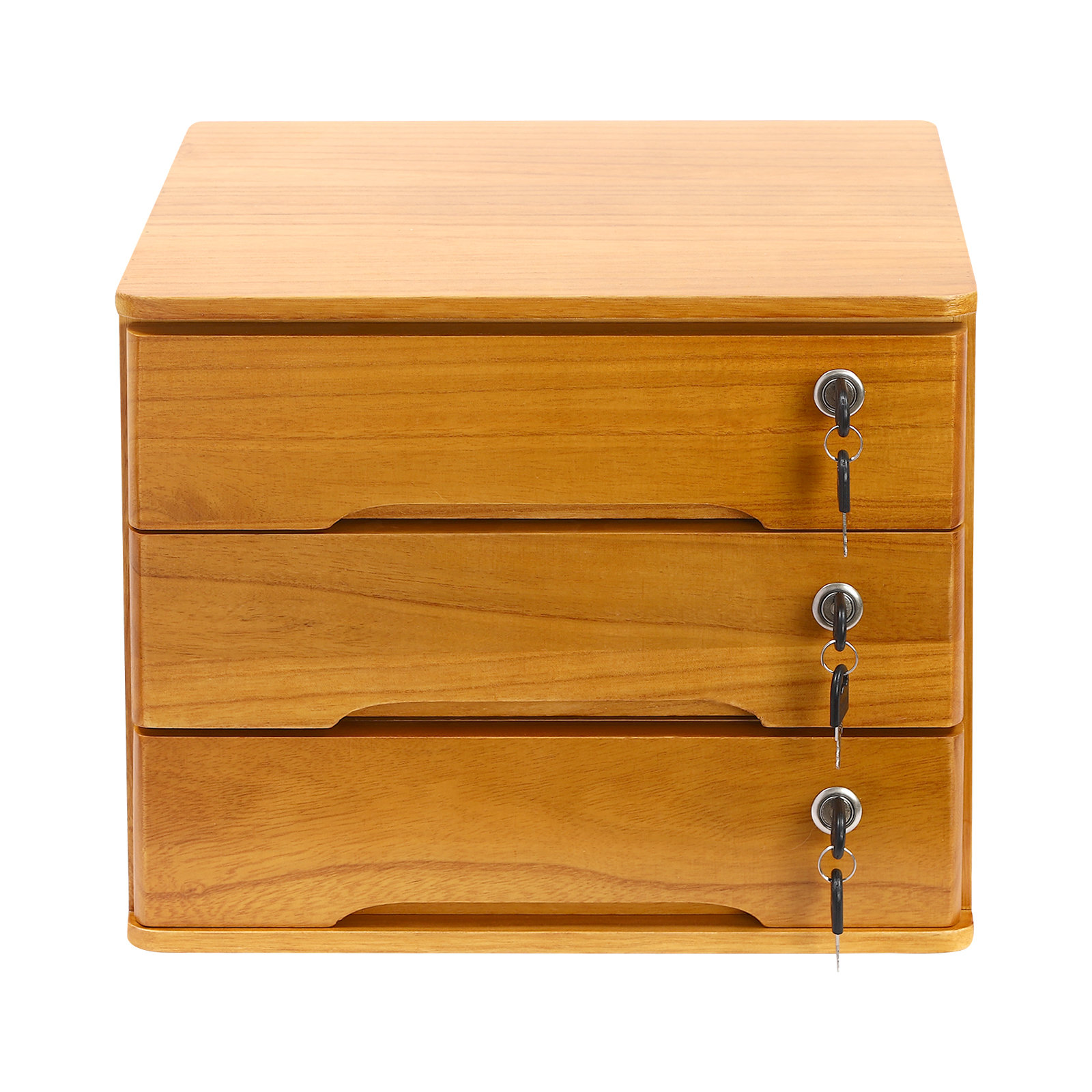 Inbox Zero Lughan Wood Stackable Desk Organizer with Drawers - Wayfair ...