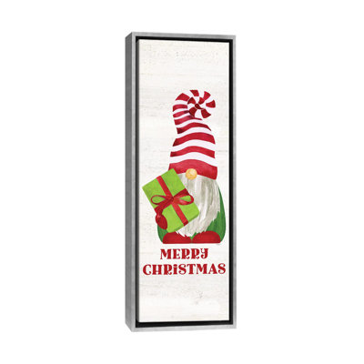 «Gnome for Christmas Sentiment vertical III-Merry Christmas» par Tara Reed - reproduction
