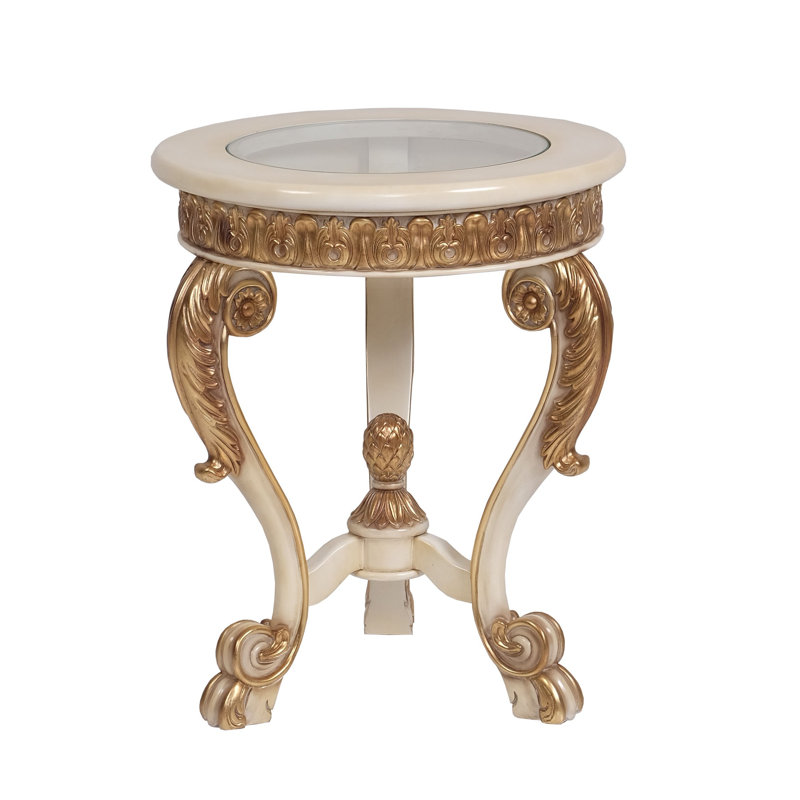 Rosabella Glass End Table