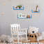3 tablettes flottantes en U Keokee-294965917