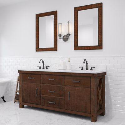 Meuble-lavabo avec miroir Aberdeen