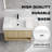 Andee 35.44'' Single Bathroom Vanity with Resin Top