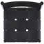 Tabouret de comptoir en cuir tissé Hentges-1735554443