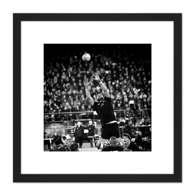 Coleman Rugby Line Out New Zealand Photo - Single Picture Frame Print