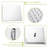 10 Inch Square Shower Head System - Dual Function With Finish And Handheld, Easy Installation Maintenance Ceiling Mount Rainfall Handheld Shower, Adjustable Water