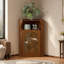 Armoire d'angle moderne et multifonctionnelle triangulaire-108507808