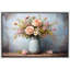«Flower Jar Artwork Floral Arrangement», reproduction d'art sur toile encadrée-126032165-126032166
