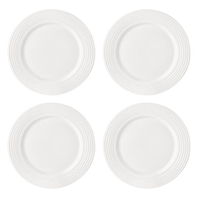 Assiettes à dessert Lenox, 4 pièces