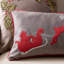 Coussin lombaire intérieur/extérieur velours Houk