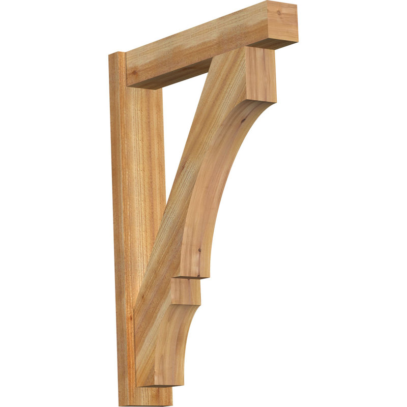 Bloc balboa rustique en bois rustique, P 28 po x H 40 po, Sapin Douglas de 7 1/2 po (lisse)