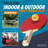JOOLA All-in-One Indoor Table Tennis Hit Set Ping Pong Paddle and Ping Pong Ball Bundle - Includes 4 Table Tennis Rackets, 8 Balls, Carrying Case