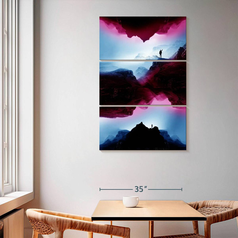 Avery Violet Learning From The Past, 65" H x 42" W