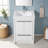 24'' Single Bathroom Vanity With Cultured Marble Top. Pre-Assembled Bathroom Cabinet