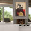  «Gold Geometric Elephant 1» par Alonzo Saunders, art mural sur toile, 40 po x 54 po-904582061