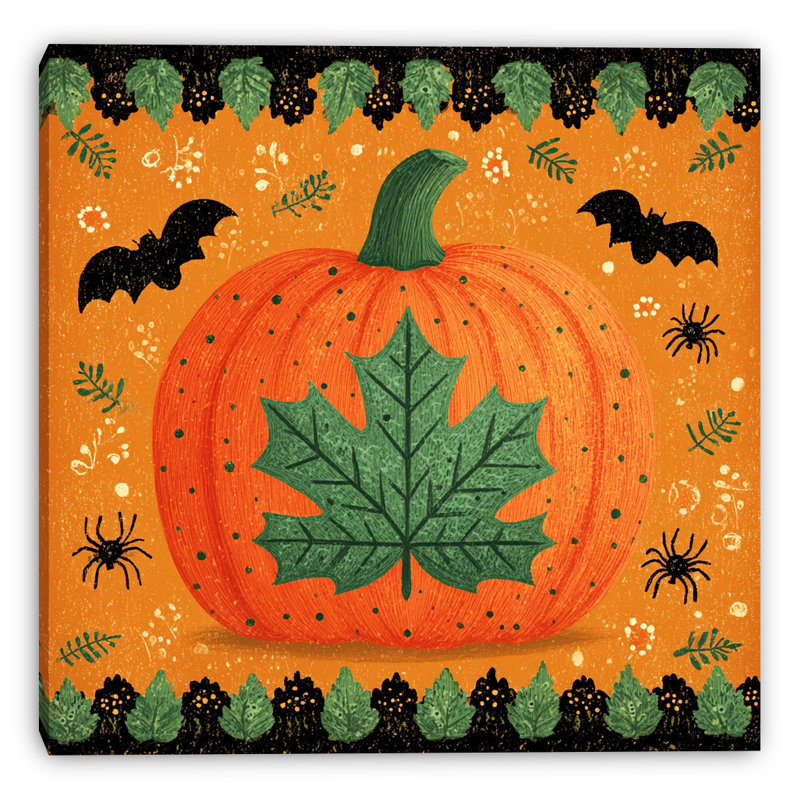 «Pumpkin Maple», art mural sur toile tendue