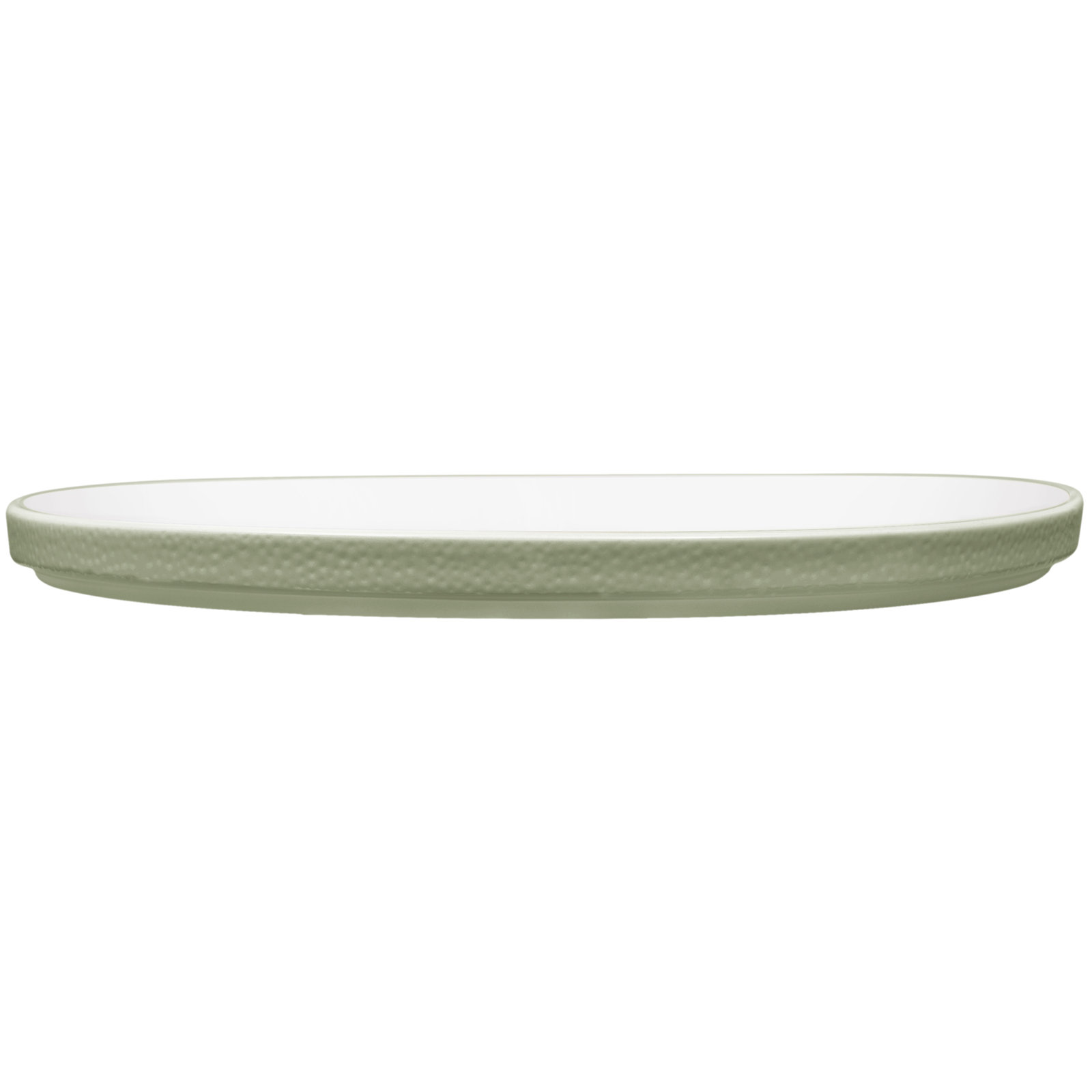 Colortex Stone Porcelain Platter, Sage