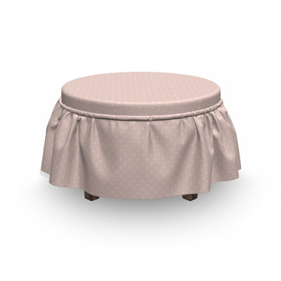 Housse pour repose-pieds plain