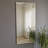 Modern Silver Wall Mirror, 23.6 x 39.4 inches | 100% MDF, Horizontally & Vertically Adjustable | Assembled Design for Easy Installation, Perfect for Contemporary Home Decor & Elegant Spaces-1840556157