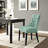 Modern Elegant Button Tufted Upholstered Fabric With Nailhead Trim, Side Chair-1154293337-1166071456