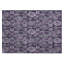 Tapis mauve / gris en polyester tissé à la machine Malchow-95853548
