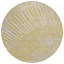 Tapis extérieur rond antidérapant 8 po