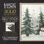 «Christmas Holiday», reproduction d'art encadrée CMXV - Bois massif-1195220484-1195220490