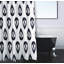 Rideau de douche Dalonta Ikat Tears-22592179