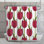 Rideau de douche tulipes - Décoration florale de salle de bain scandinave