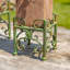 Assortiment de pots à fleurs en céramique avec supports en métal (ensemble de 2)-132127376