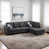 Velours gris foncé