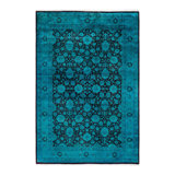 Fine Vibrance One-of-a-Kind 6' 2" X 9' 0" Hand Knotted Area Rug