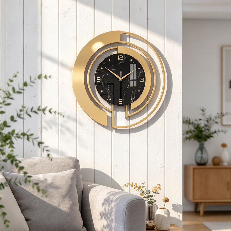 Iron Digital Wall Clock