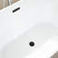 Iris 54" x 30" Freestanding Soaking Acrylic Bathtub-87114427