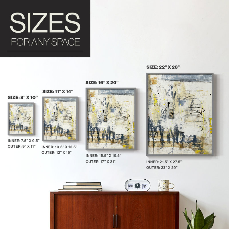 Urban Revival Framed Print - Solid Wood