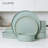 Alofmo Antique Vein 12 Piece Stoneware Dinnerware Set, Service For 4-2058476842