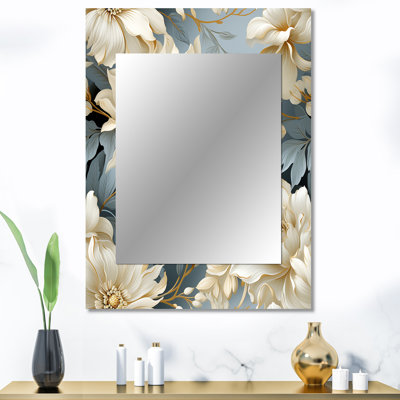 Kenny Contemporary Victorian Flourish Victorian Motif - miroir floral